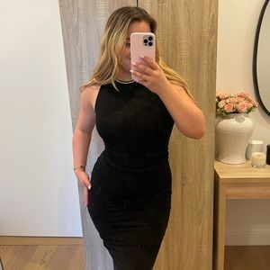 Forever 21 jersey wrap tie dress